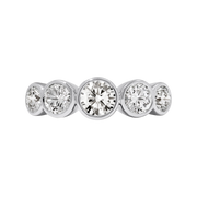 Deia Five Stone Diamond Ring