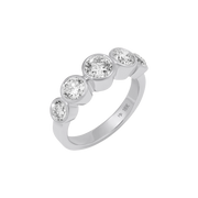 Deia Five Stone Diamond Ring