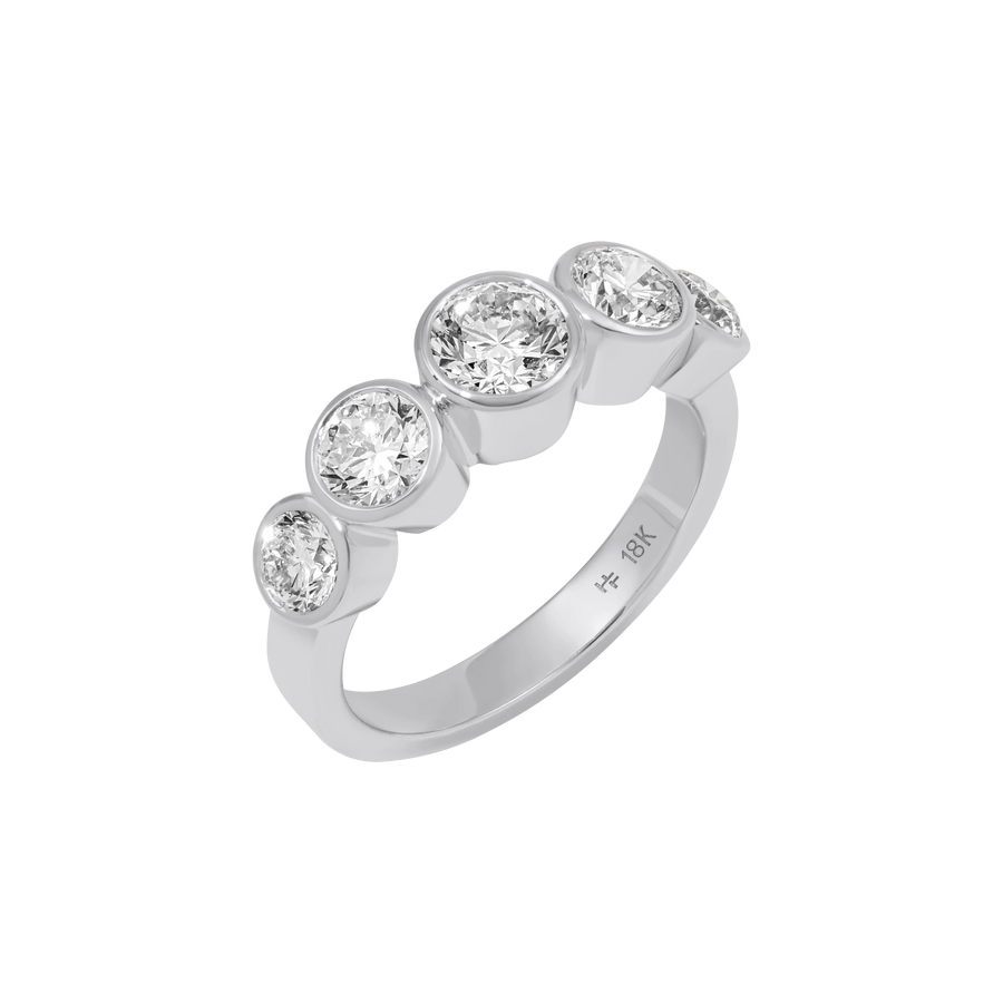 Deia Five Stone Diamond Ring