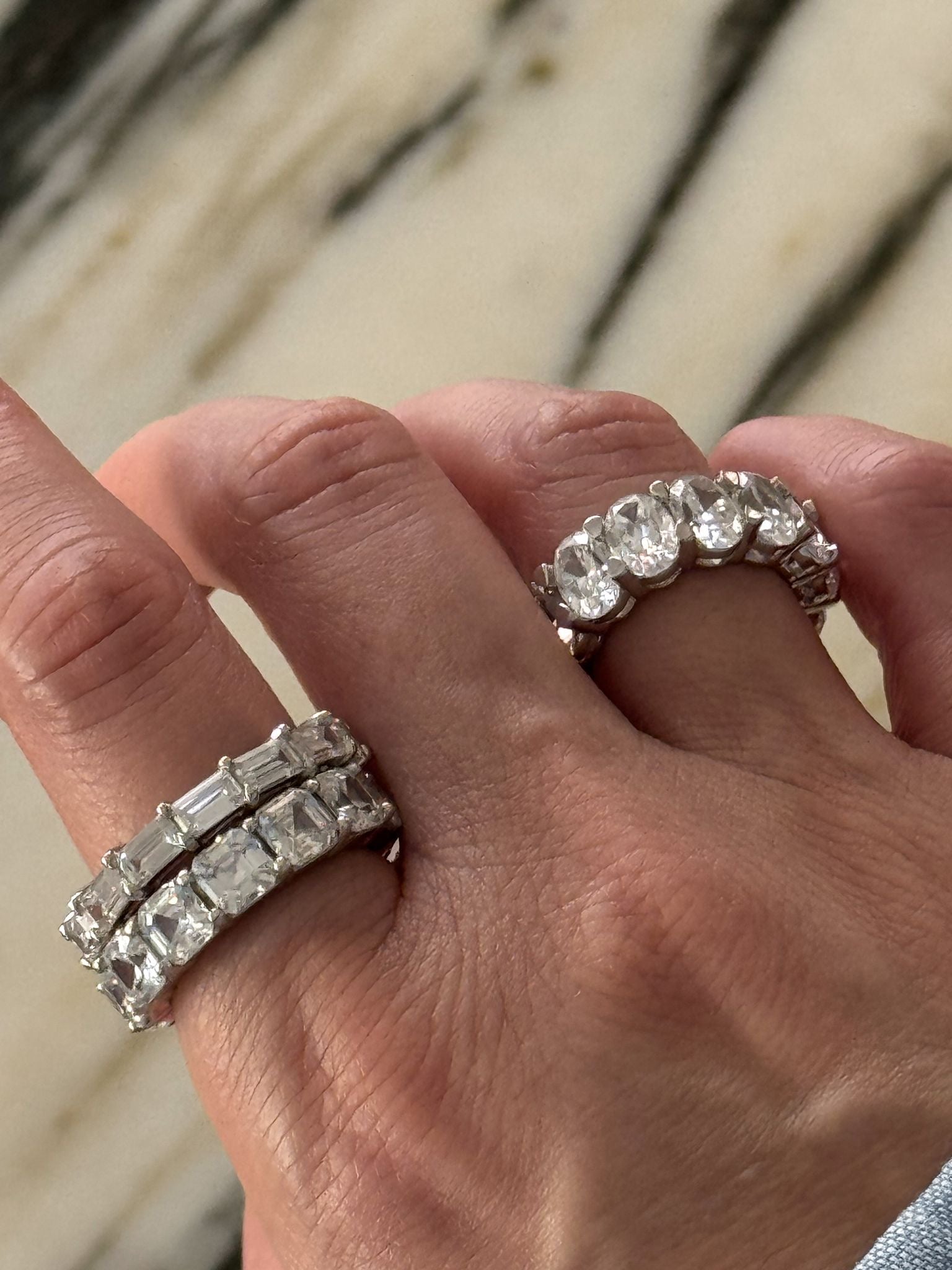 Florence Oval Diamond Band