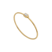 Geneva Emerald Cut Diamond Bangle