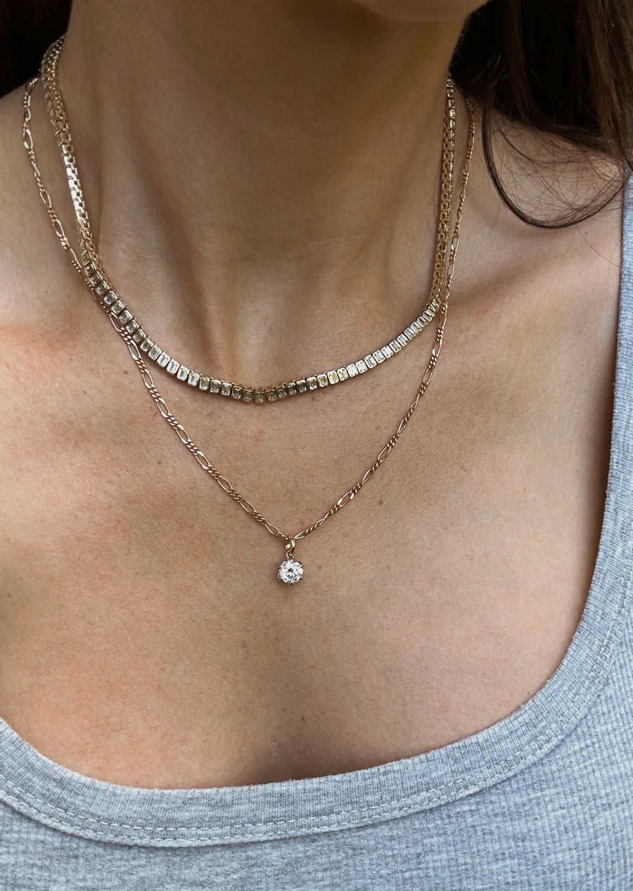 Mendoza Diamond Drop Pendant