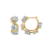Saint Tropez Diamond Hoops