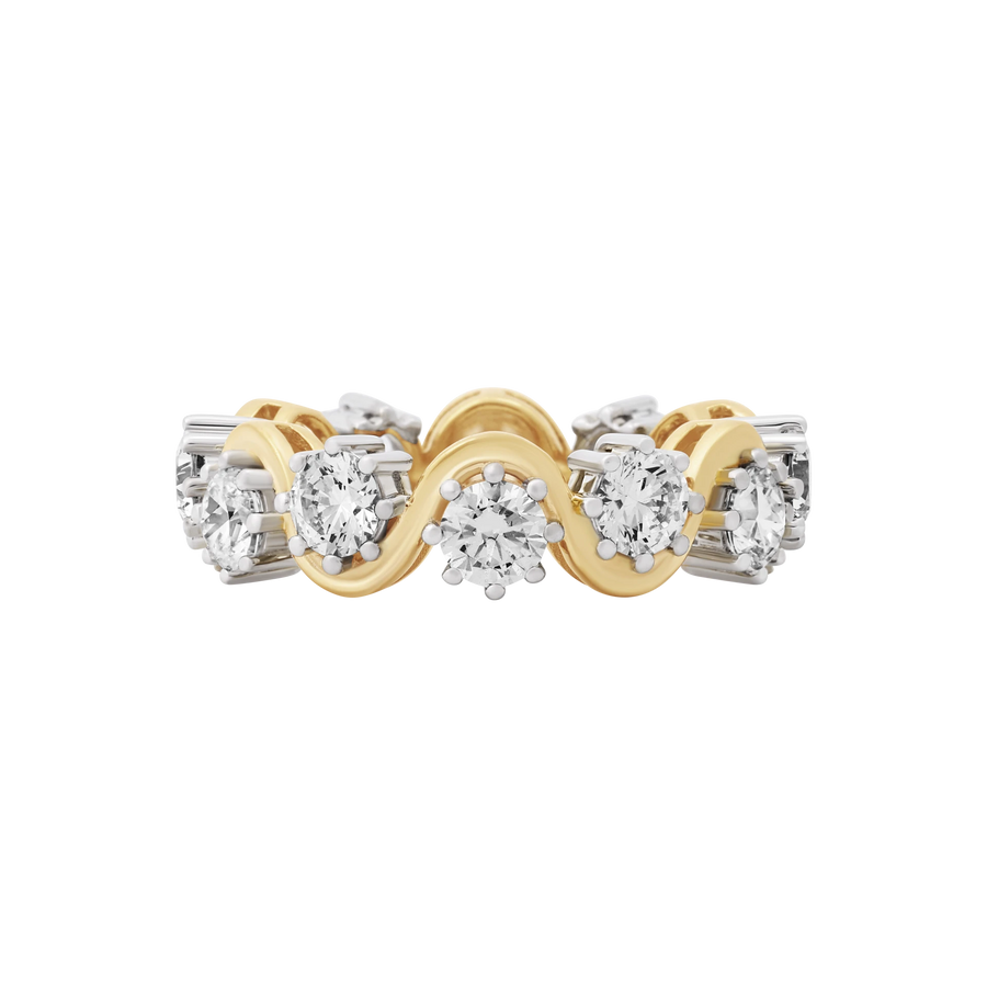 Saint Tropez Wave Diamond Ring