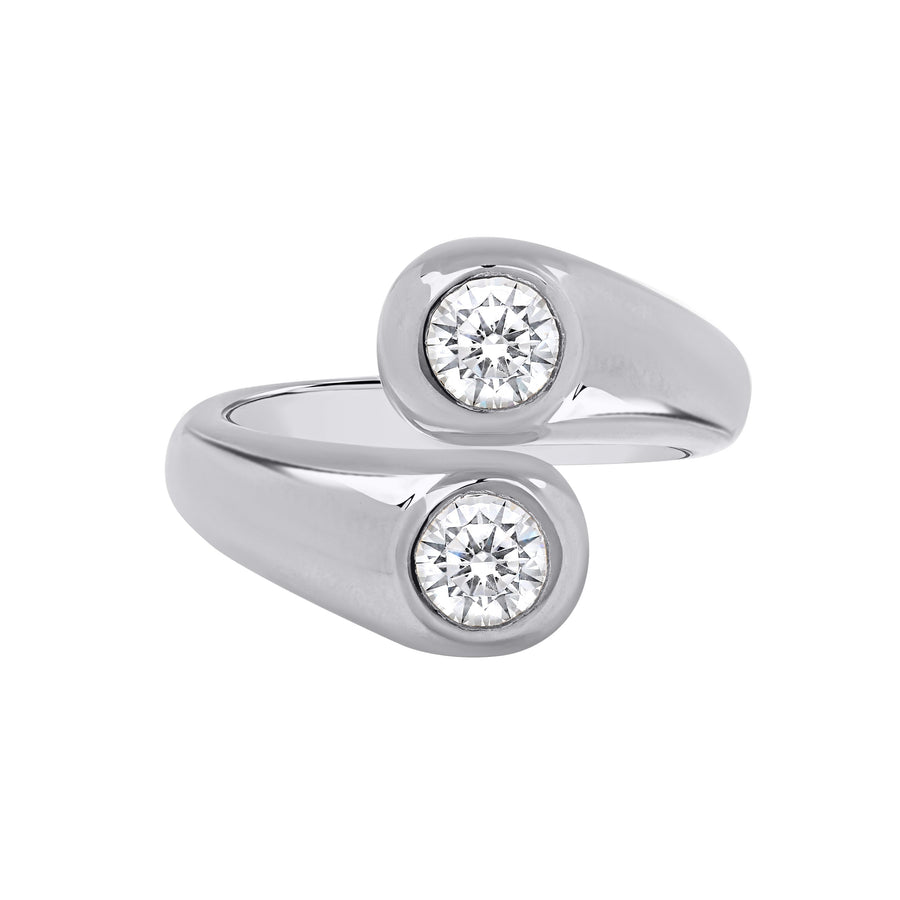 Duplex Diamond Ring white gold