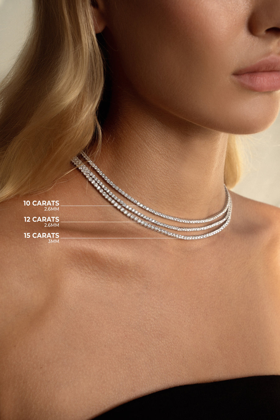 New York Diamond Tennis Necklace – Heinrich Freeman